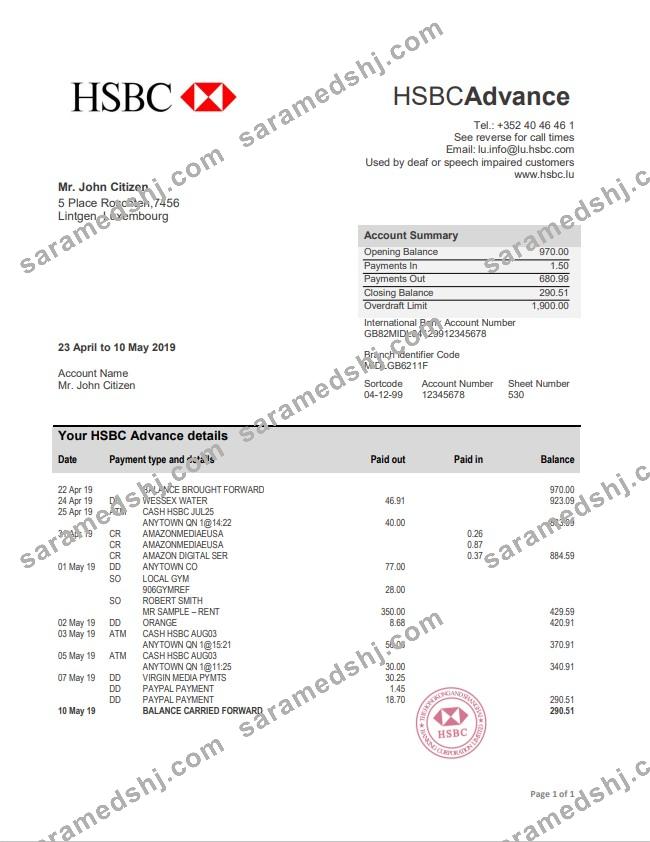 Luxembourg HSBC